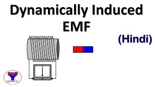 Dynamically induced EMF in Hindi  Types of Induced EMF in Hindi [upl. by Orutra]