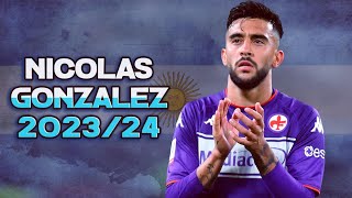 Nicolás González ► Amazing Skills Goals amp Assists  202324 ᴴᴰ [upl. by Norab106]