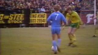 7778 Norwich City v Manchester City Jan 21st 1978 [upl. by Valina]