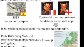 7 Het ontstaan van de Republiek VWO  HC De Republiek [upl. by Oiled]