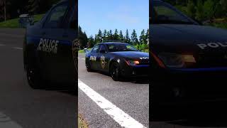 Police Chase Compilation 16  BeamNG Drive shorts [upl. by Anemaj991]