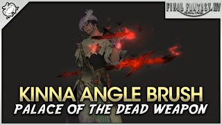 FFXIV  Pictomancer Kinna Angle Brush Palace of the Dead Weapon [upl. by Nilya]