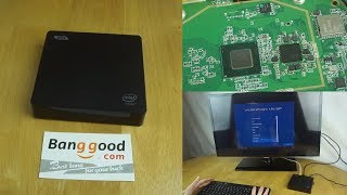 Review amp Teardown  £78 quotZ83quot Windows 10 Mini PC from Banggoodcom [upl. by Yelrahs]