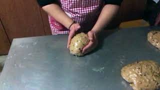 Pirlatura panettone Alessandra Rosati Slow motion [upl. by Lokkin]