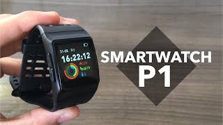 IWOWNFIT P1  UM SMARTWATCH VOLTADO PRA ESPORTES [upl. by Valene]