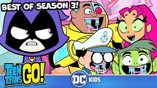 Season 3 BEST Moments Part 1  Teen Titans Go  dckids [upl. by Anovad]