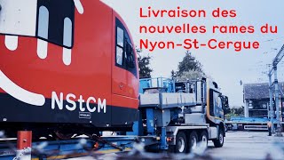 Livraison des nouvelles rames du NStCM [upl. by Allwein965]