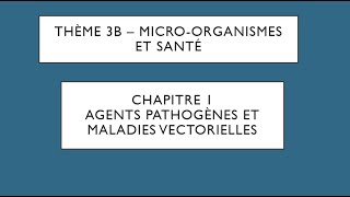 SVT secondethème 3BC1agents pathogènes et maladies vectorielles [upl. by Birgit999]