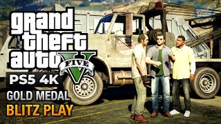 GTA 5 PS5  Mission 41  Blitz Play Gold Medal Guide  4K 60fps [upl. by O'Neil]