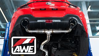 AWE Track Edition Exhaust 2022 GR86BRZ  Exhaust Bible [upl. by Brigitte810]