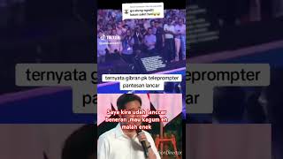 Pidato gibran ternyata pake tek raksasa [upl. by Soisanahta]