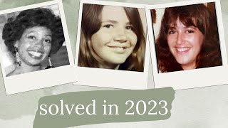 cold cases solved in 2023  part four [upl. by Dimmick]