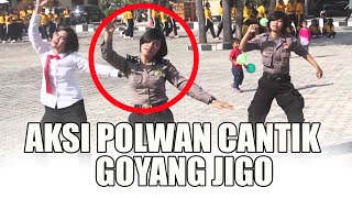 Goyang JIGO Polwan Cantik Polda Bangka Belitung [upl. by Tarkany]