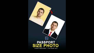 How to Make Passport Size Photo in Photoshop  Photoshop Tricks and Tips [upl. by Holly-Anne]