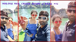 HalongBay Cruise Route 2 Vlog 46 SungSot cave Luon Cave Titop Island Vietnam Series 7 [upl. by Haianeb]