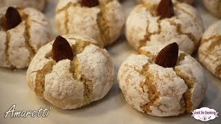 Recette des Biscuits Amaretti Moelleux [upl. by Kama455]