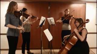 Perth Bon Iveracoustic string quartet cover by Thalia Strings [upl. by Ssyla394]