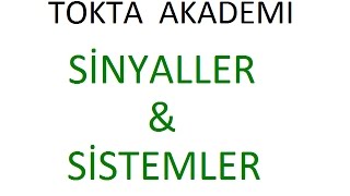 Sinyaller ve Sistemler ders1 SİNYAL NEDİR [upl. by Aissilem239]