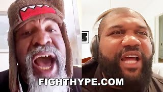 SHANNON BRIGGS amp RAMPAGE JACKSON TRADE FIGHTING WORDS GO HEADTOHEAD IN FULL TRIAD COMBAT PRESSER [upl. by Ahsimit53]