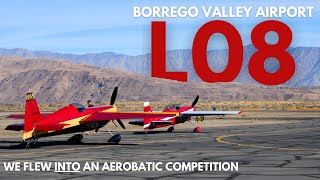 Borrego Valley Airport L08  WHERE’S TRANSIENT PARKING  Borrego Springs California [upl. by Eelegna]