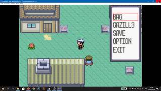 Como jugar POKEMON RUBY con emulador GBA en PC [upl. by Aerbua]