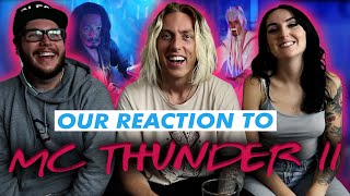 Wyatt and Lindsay Ft OHRION Reacts MC Thunder II by Eskimo Callboy [upl. by Rosena510]