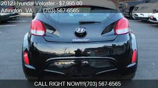 2012 Hyundai Veloster Base 3dr Coupe DCT for sale in Arlingt [upl. by Yreffej248]