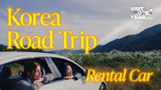 KOREA ROAD TRIP RENTAL CAR Road to Freedom ROADTOFREEDOM JECHEON CHUNGJU [upl. by Lexine]