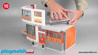 PLAYMOBIL Instruction  Furnished Childrens Hospital 6657 [upl. by Oirtemed]