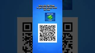 Scan this QR Code to get 1000 free Krusty Kash in Brawl Stars BrawlStars SpongeBob brawlstars [upl. by Negaet]