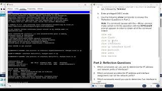 1759 Packet Tracer  Interpret show Command Output [upl. by Eulalie907]