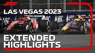 Extended Race Highlights  2023 Las Vegas Grand Prix [upl. by Bailey]