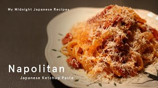 SURPRISINGLY GOOD Napolitan  Japanese Ketchup Pasta  Japanese Recipes [upl. by Nailil527]