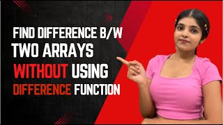 Ways to Find difference bw two arrays WITHOUT using difference function in Appian  Appian Tutorial [upl. by Blodgett359]