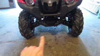 2014 Yamaha Grizzly 700 FI EPS Unboxing  2R Racing Tip Review [upl. by Fawcett]