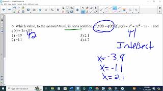 Solving Systems Graphically With TI Calculator [upl. by Lynnworth158]