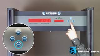 How to change the Alarm on your Metal Defender MD6 [upl. by Siddra]