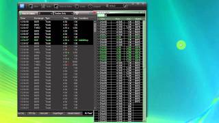 Data feed time and sales eSignal 11 vs Lightspeed platform [upl. by Ternan]