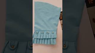 Designer sleeves stitching video like subscribe comment share [upl. by Sanderson]