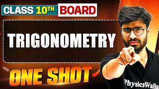 WARRIOR 2025 TRIGONOMETRY in 1 Shot FULL CHAPTER TheoryPYQs  Class 10th Boards [upl. by Files352]