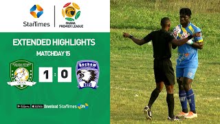 Aduana Fc 10 Bechem United  Highlights  Ghana Premier League [upl. by Dearman974]