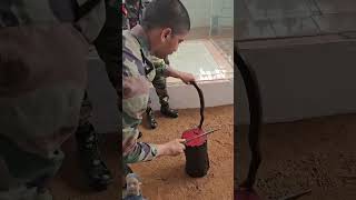 Army bale sap khaliya 😱army bsf indianarmy trending shortvideos devesh0101 [upl. by Narton215]