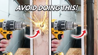 STOP Drilling And Nailing Blindly In Drywall And Studs  Learn A Better And SAFER Way As A DIYer [upl. by Akined]