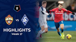 Highlights CSKA vs Krylia Sovetov 10  RPL 201920 [upl. by Livvy179]