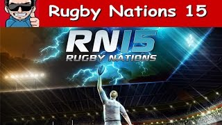 Rugby Nations 15  Android and iOS  HD Gameplay [upl. by Ainiger]