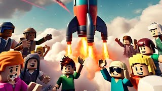 Playing Roblox  321 Blast Off Simulator first video [upl. by Kresic]