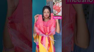 Meesho party wear saree haul ✨💝 fashion meesho meeshohaul saree [upl. by Chalmers]