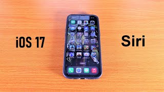 iOS 17 Siri Review  Is It Still Bad [upl. by Motch]