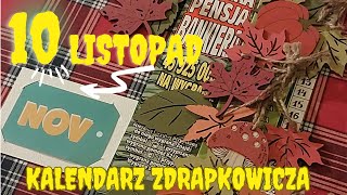 10 Listopad 🎃 Kalendarz zdrapkowicza 🍀Zdrapki lotto🍀 Wielka Pensja Bankiera🍀 Kartka z kalendarza [upl. by Thun]