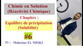 Chimie en solution  Équilibre de précipitation solubilité EX5 [upl. by Ahsiat]